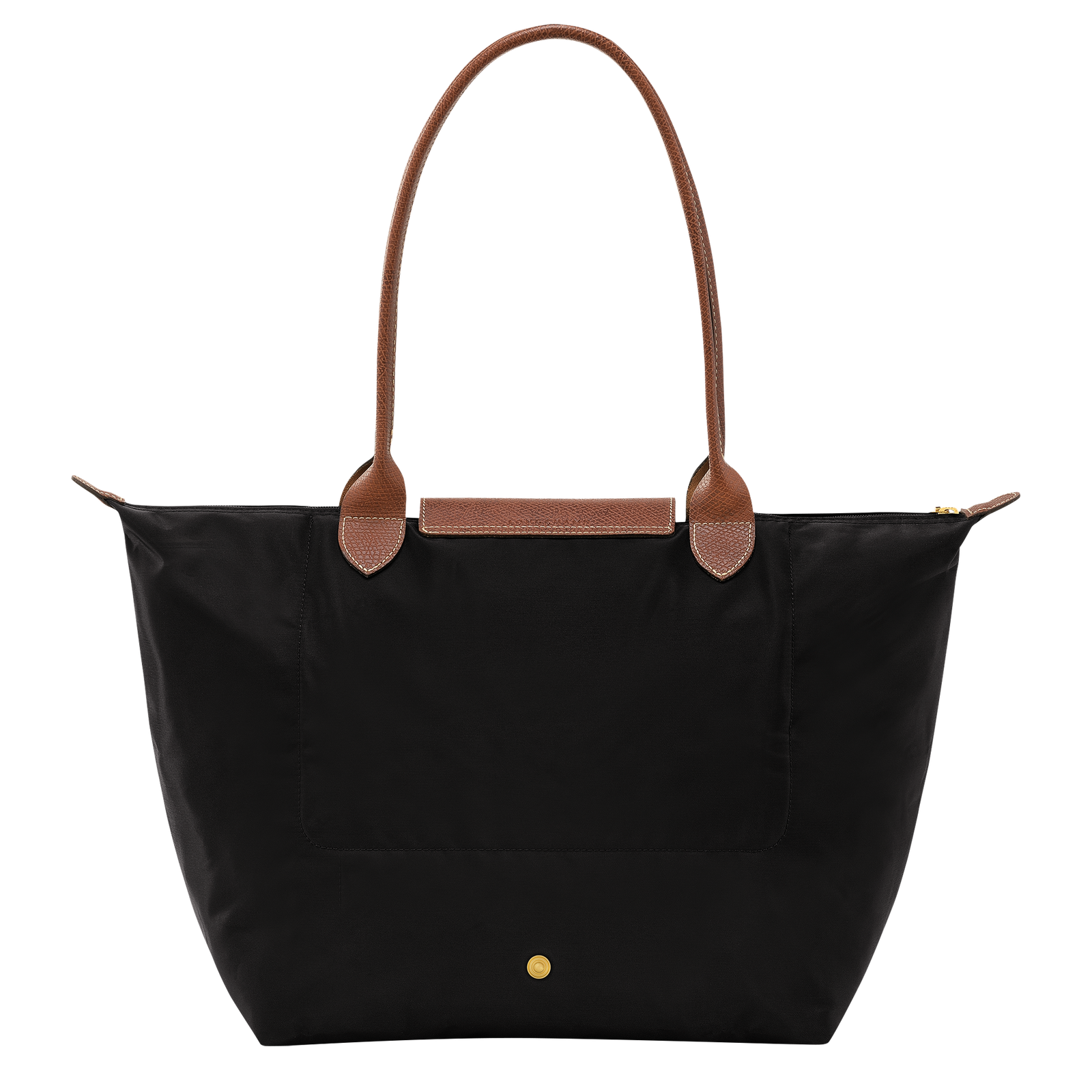Le Pliage Original L Tote bag Black - Recycled canvas | Longchamp US