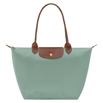 Le Pliage Original L Tote bag , Celadon - Recycled canvas