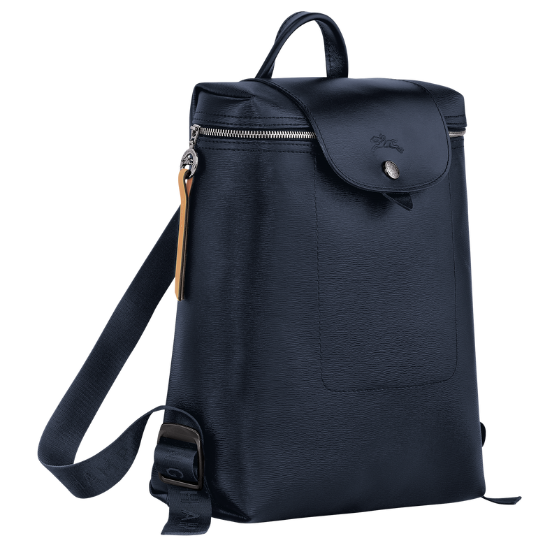 Le Pliage City M Backpack , Navy - Canvas  - View 2 of 4