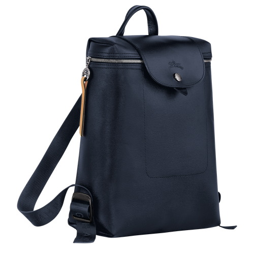 Le Pliage City M Backpack , Navy - Canvas - View 2 of 4