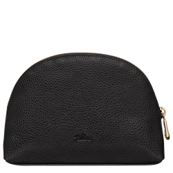 Le Foulonn&eacute; Pouch , Black - Leather