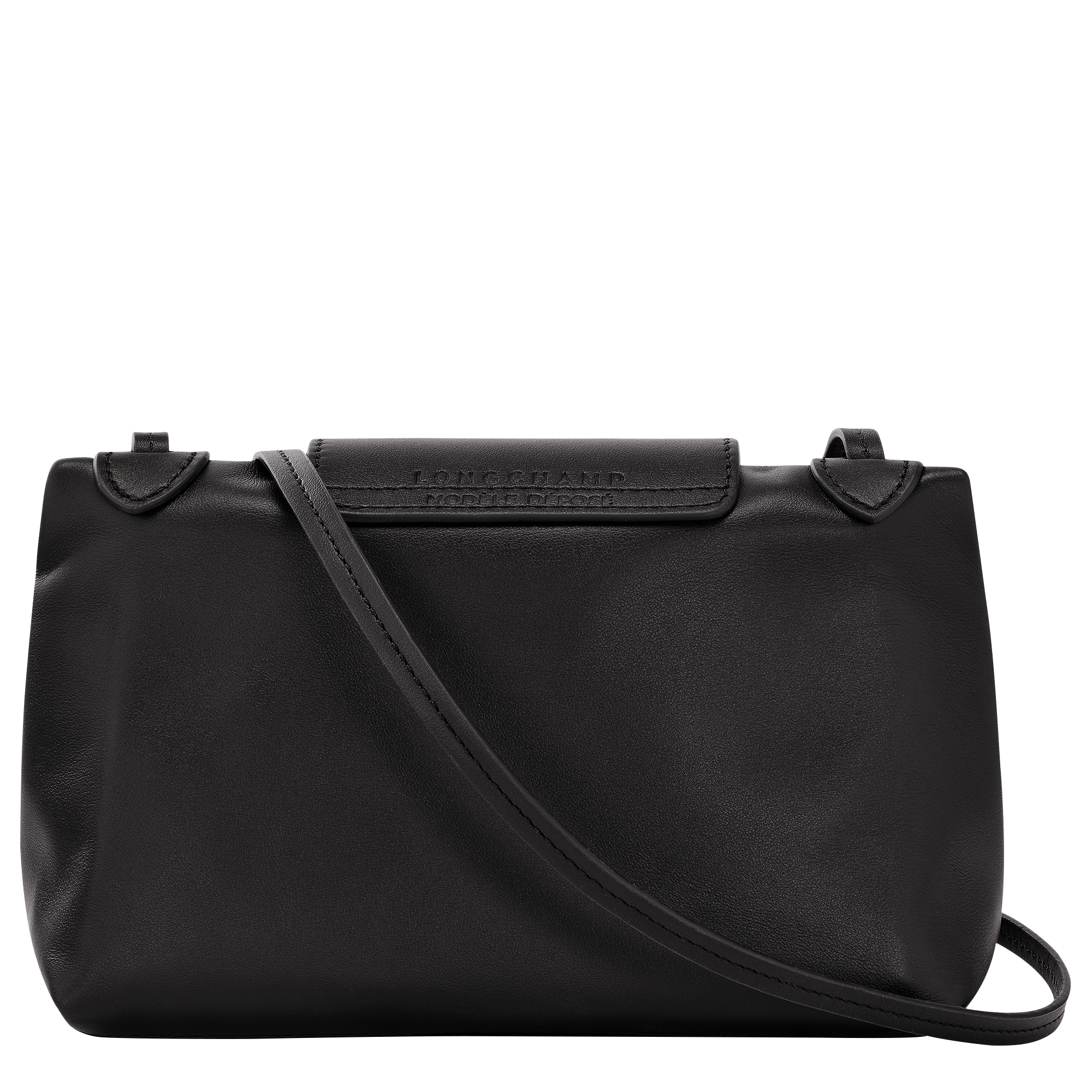 Longchamp Black Le Pliage Cuir Cross Body Bag  Crossbody bag, Longchamp  black, Jeans and black boots