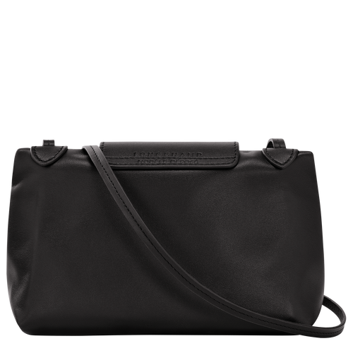 Sac bandoulière XS Le Pliage Xtra , Cuir - Noir - Vue 4 de 6