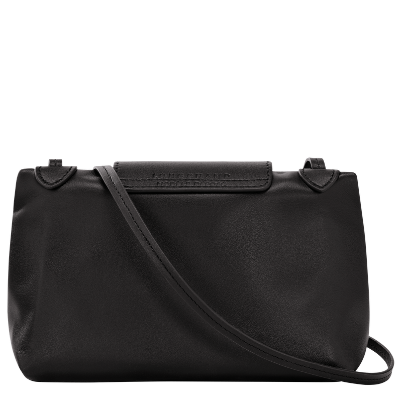 Sac bandoulière XS Le Pliage Xtra , Cuir - Noir  - Vue 4 de 6