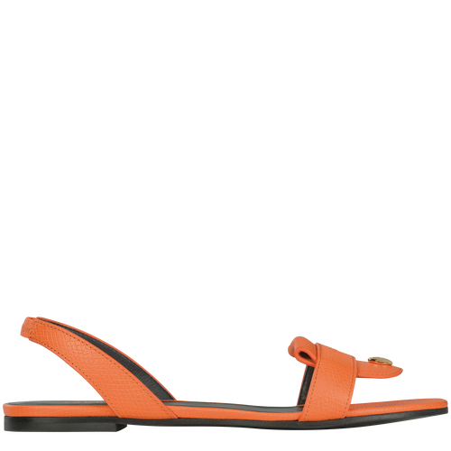 Spring/Summer Collection 2022 Flat Sandals, Orange