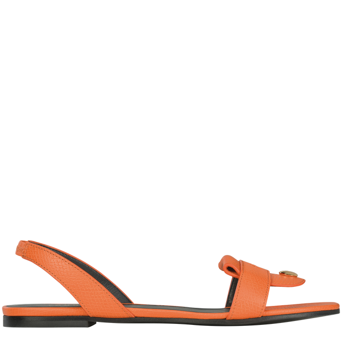 Spring/Summer Collection 2022 Flat Sandals, Orange