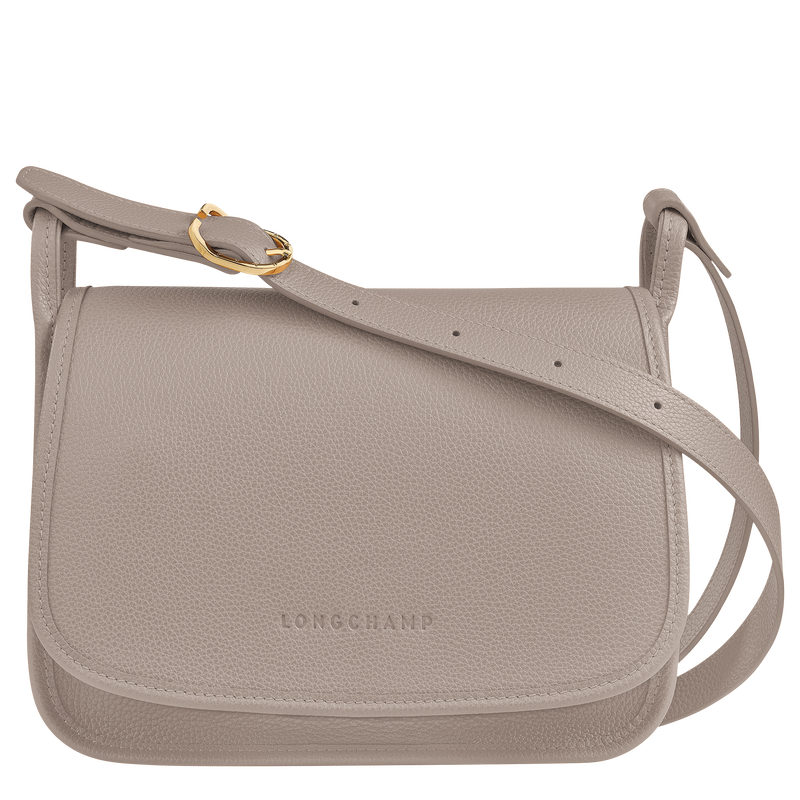 Le Foulonné Crossbodytas M , Grijs - Leder  - Weergave 1 van  5