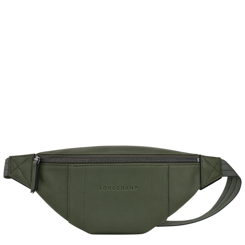 Gürteltasche S Longchamp 3D , Leder - Khaki  - Ansicht 1 von 2