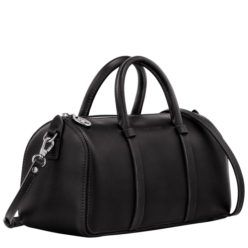 Daylong Tas met handgreep aan de bovenkant M , Zwart - Leder  - Weergave 3 van  6