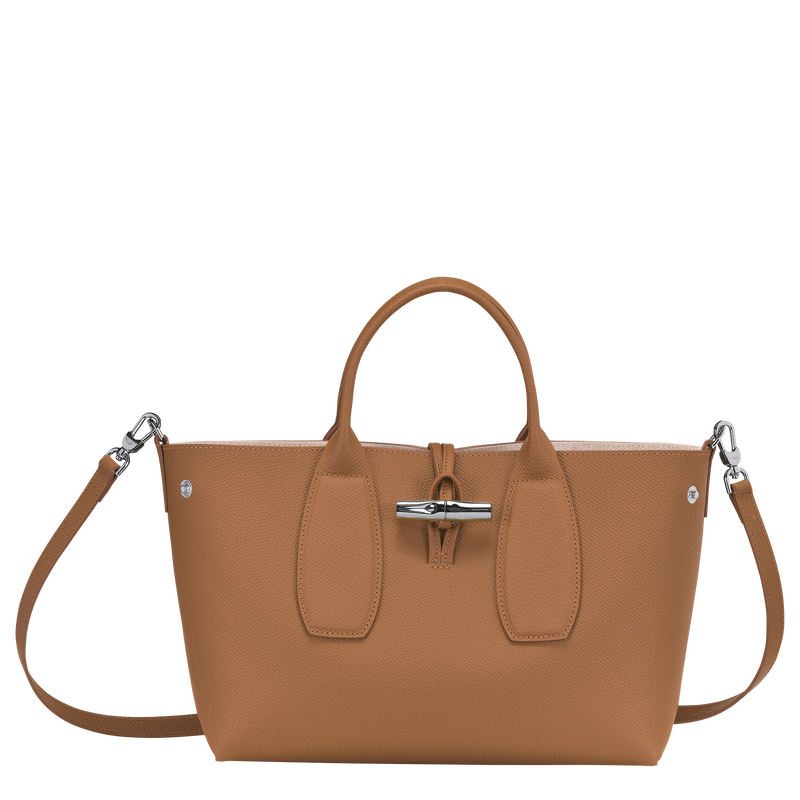 Roseau M Handbag , Natural - Leather  - View 5 of  6