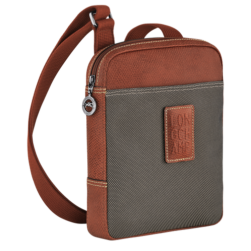 Boxford XS Crossbody bag , Brown - Recycled canvas - View 3 of  5