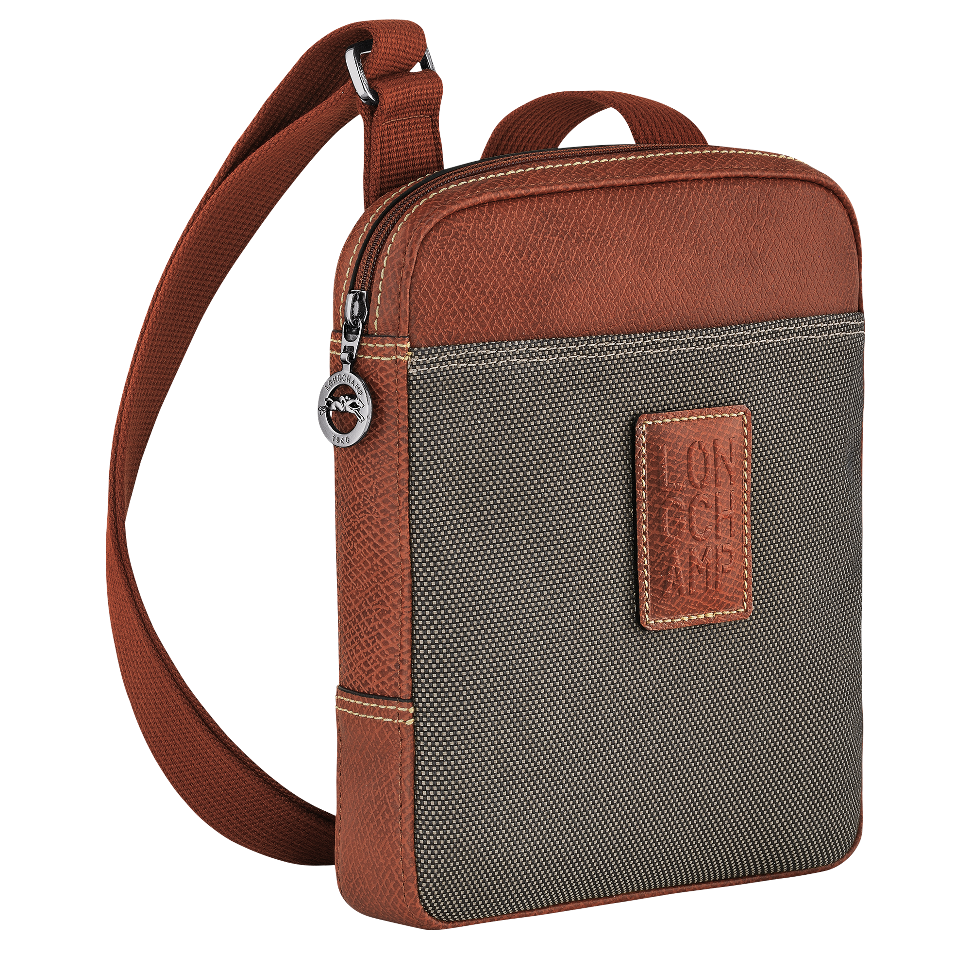 Crossbody bag XS, Brown - View 3 of
5 - zoom in Boxford Crossbody bag XS, Brown