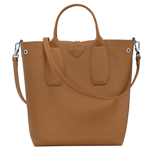 Roseau M Crossbody bag , Natural - Leather - View 4 of  4