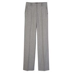 Trousers , Grey - Flannel