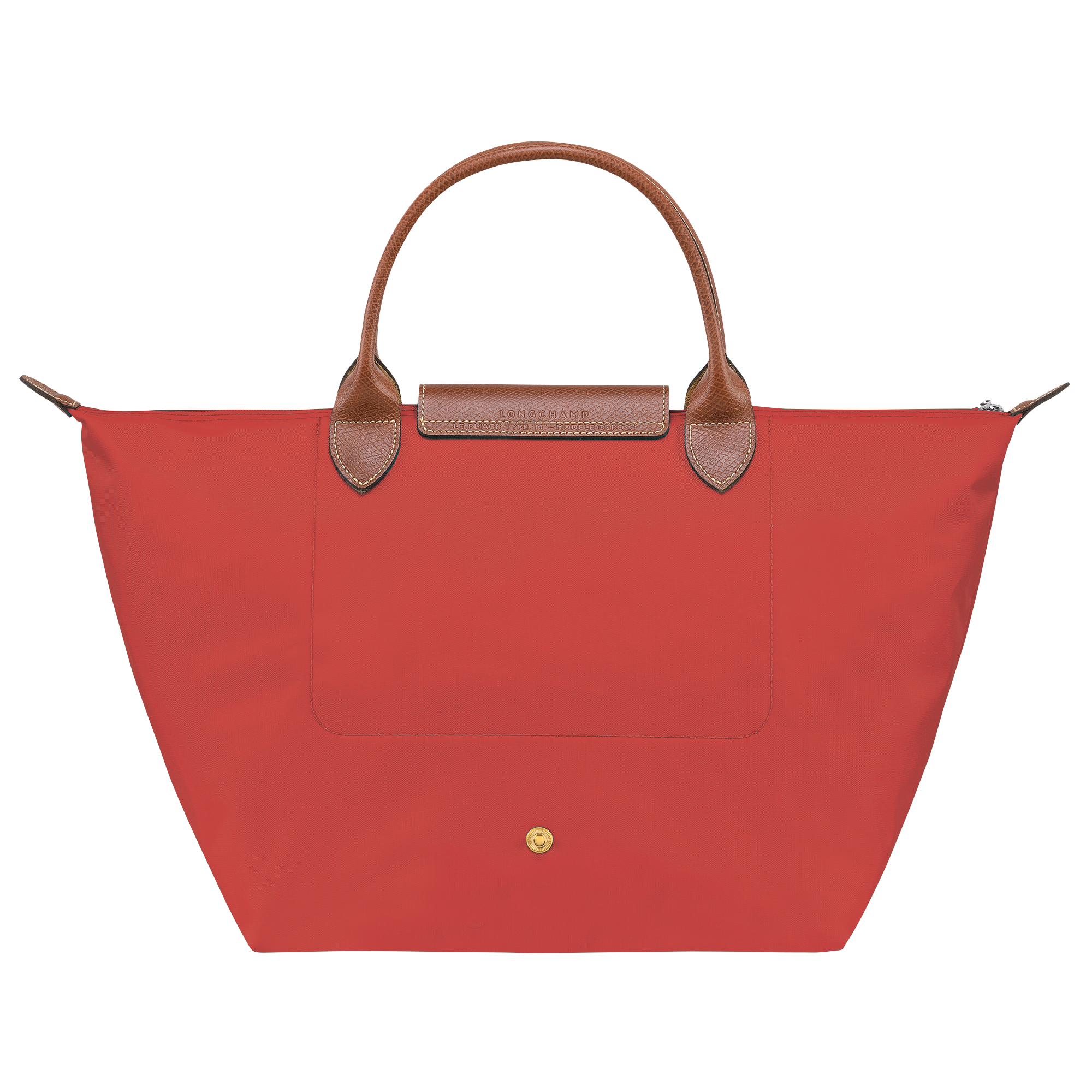 Handbag M, Tomato - View 3 of
6 - zoom in Le Pliage Original Handbag M, Tomato