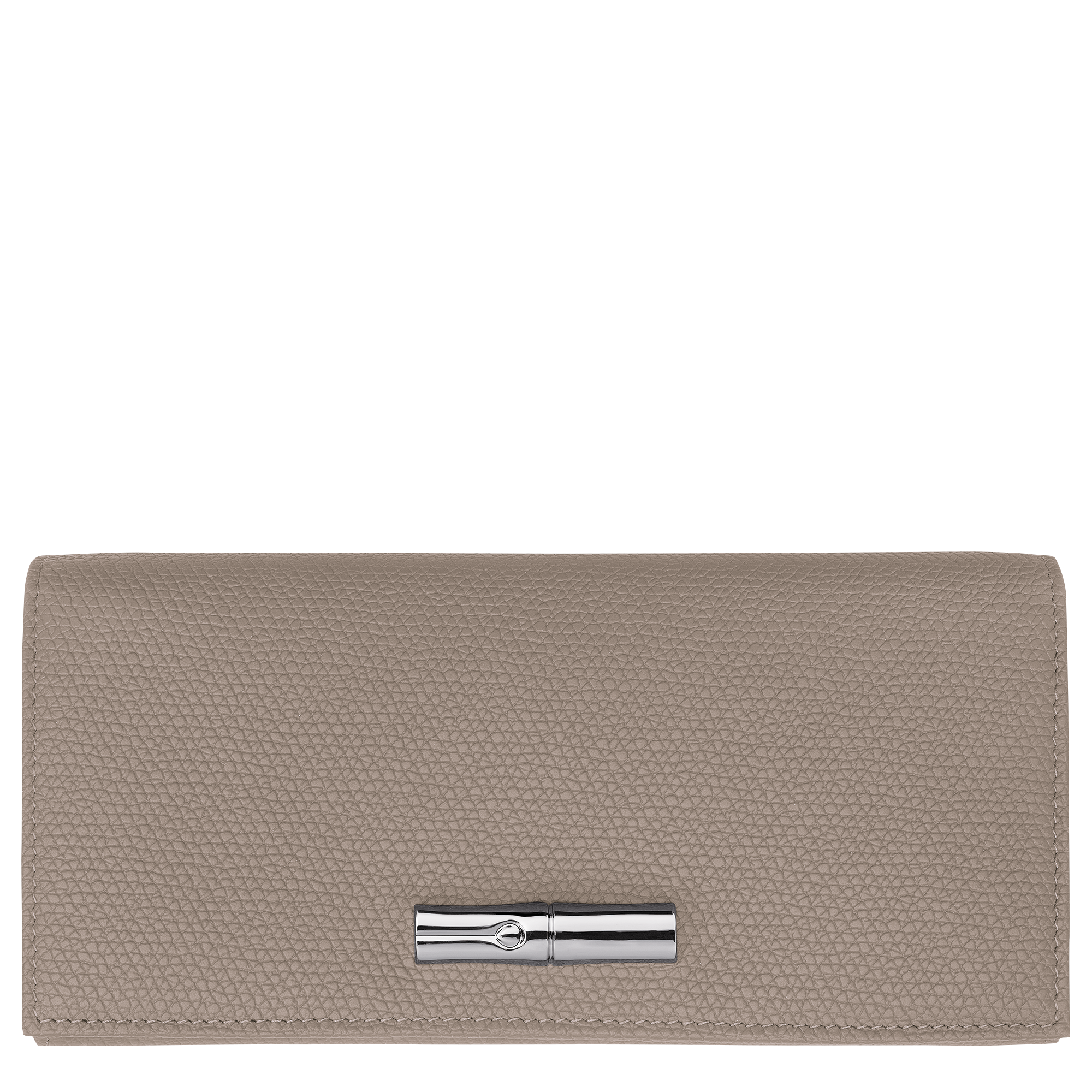 Le Roseau Long continental wallet, Clay