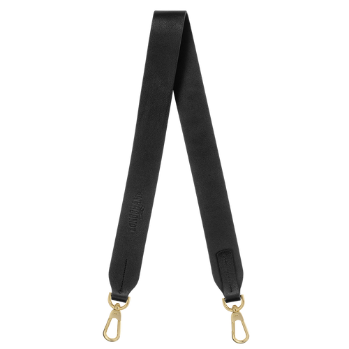 Spring/Summer 2024 Collection Shoulder strap , Black - Leather - View 1 of  1