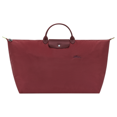 Le Pliage Green 旅行袋 XL , 紅石榴色 - 再生帆布