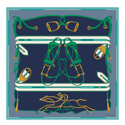 Silk scarf 90