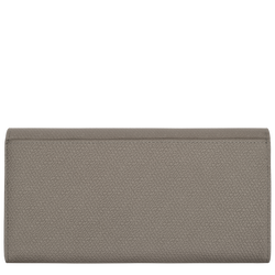 Le Roseau Continental wallet , Turtledove - Leather