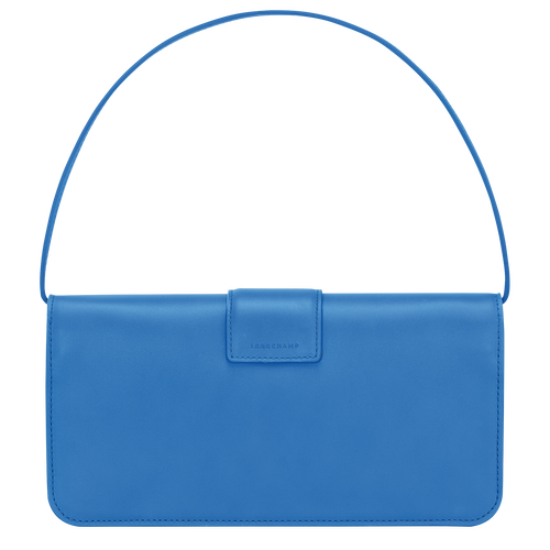Box-Trot M Baguette bag , Cobalt - Leather - View 4 of  6