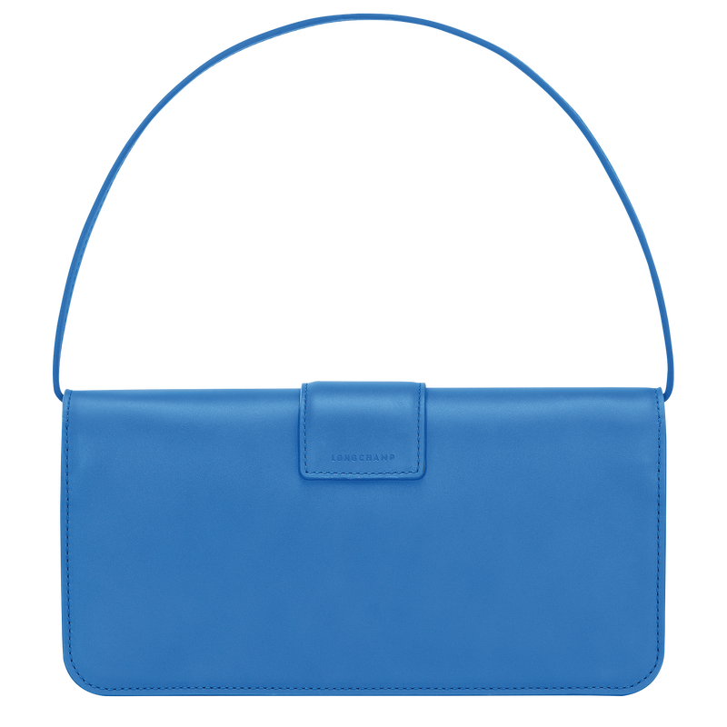 Box-Trot M Baguette bag , Cobalt - Leather  - View 4 of  6