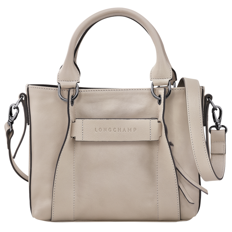 Handtasche S Longchamp 3D , Leder - Tonerde  - Ansicht 1 von 5