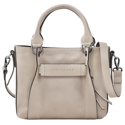 Longchamp 3D S Handbag , Clay - Leather