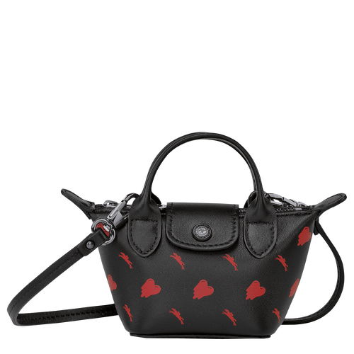 Crossbody bag XS Le Pliage Cuir Black (10099EUA001) | Longchamp US Crossbody bag XS Le Pliage Cuir Black (10099EUA001) | Longchamp US