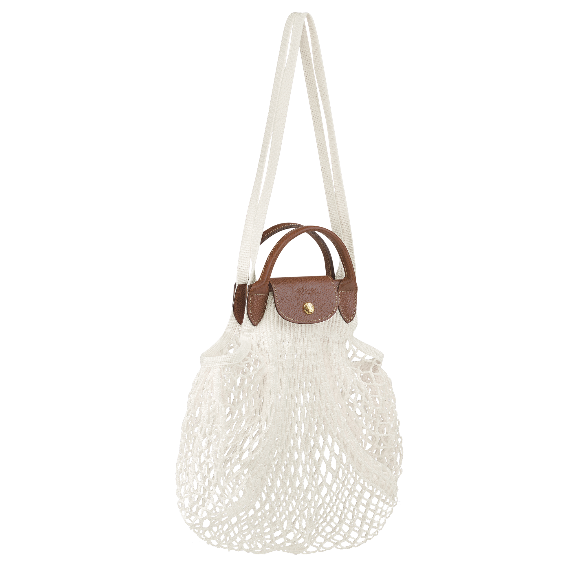 Sac filet L Le Pliage Filet Toile - Ecru (10121HVH037)