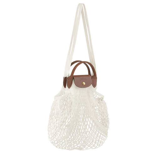 Sac filet L Le Pliage Filet , Toile - Ecru - Vue 3 de 4