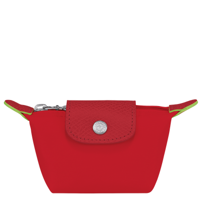 Le Pliage Green Coin purse, Tomato