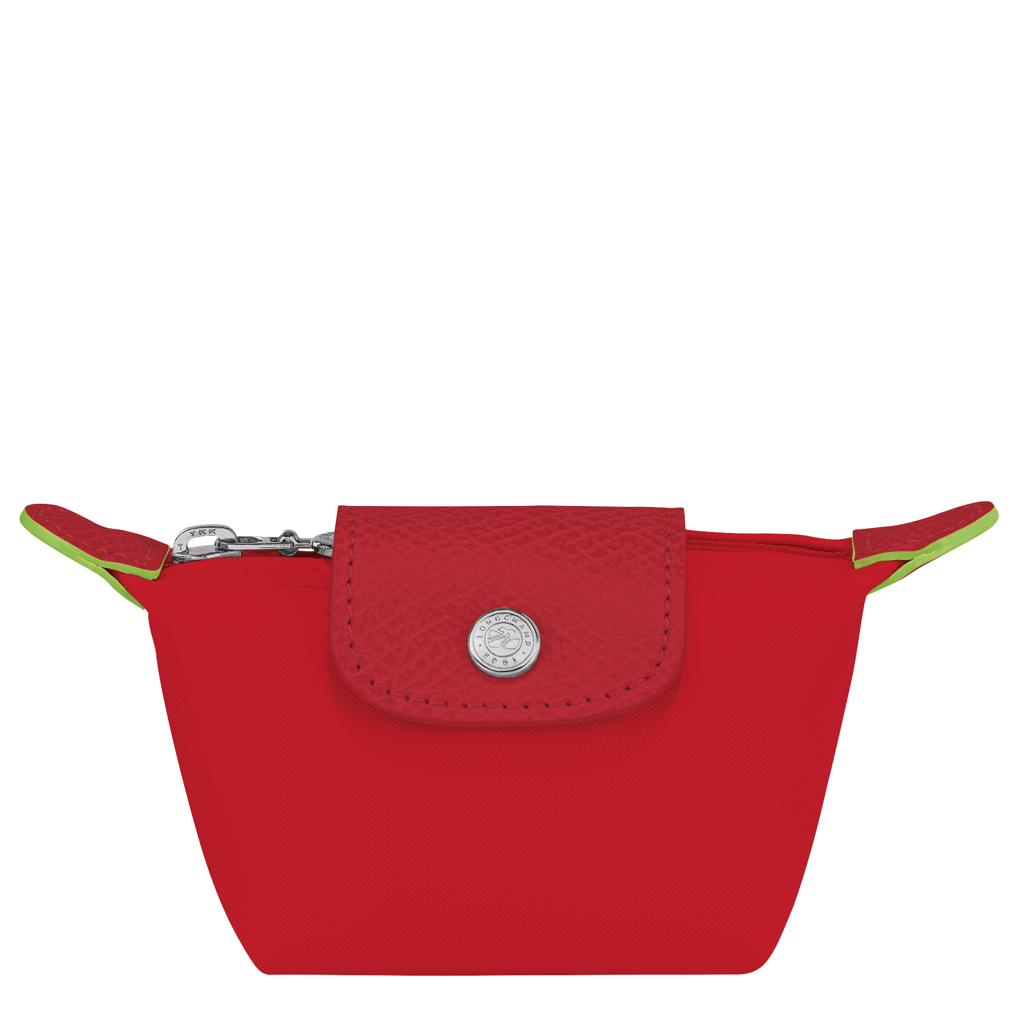 Le Pliage Green Coin purse, Tomato