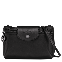 Le Pliage Xtra Crossbody bag , Black - Leather