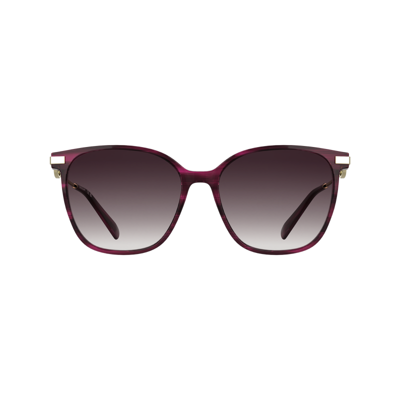 Lunettes de soleil , Autre - Violet ray&eacute;  - Vue 1 de 2