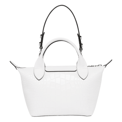 Mini top-handle bag, White View 3 of Mini top-handle bag, White, hi-res