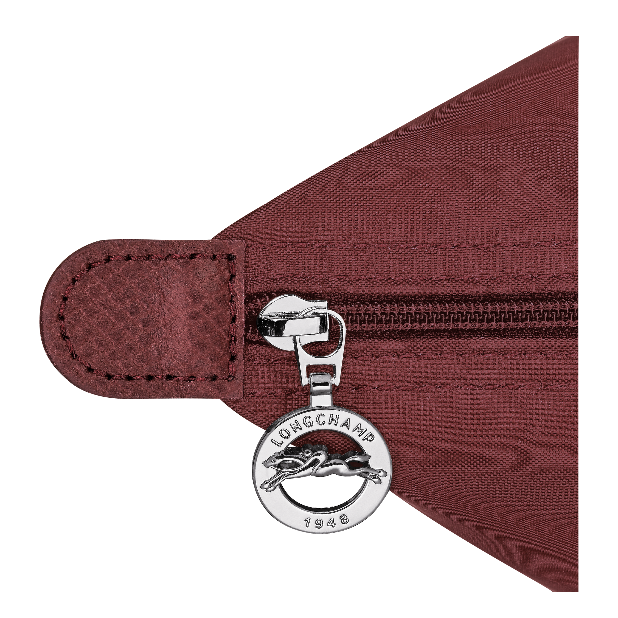 Le Pliage One Handbag L, Burgundy