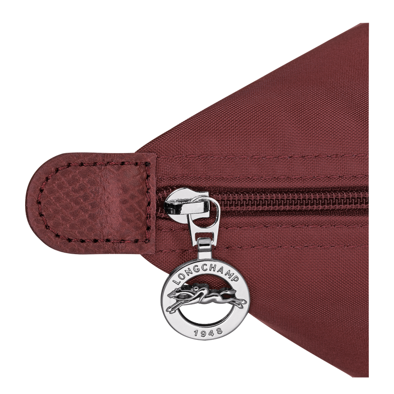 Le Pliage One L Handbag , Burgundy - Canvas  - View 5 of  6