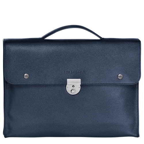 Briefcase S, Navy View 1 of Briefcase S, Navy, hi-res