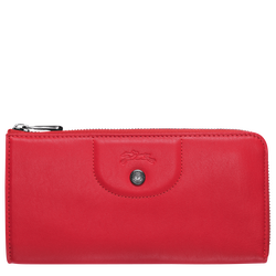Long wallet with zip around