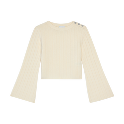 Sweater , Ecru - Knit