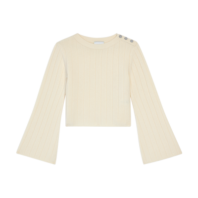 Sweater , Ecru - Knit