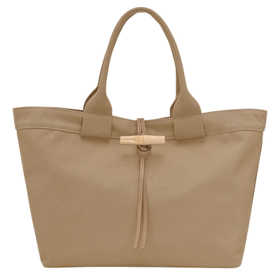 Sac cabas L Le Roseau , Toile - D&eacute;sert