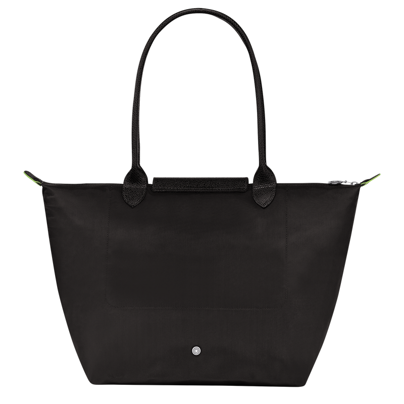 Le Pliage Green Bolso de hombro L , Lona reciclada - Negro  - Vista 4 de 7