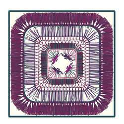 Carr&eacute; de soie