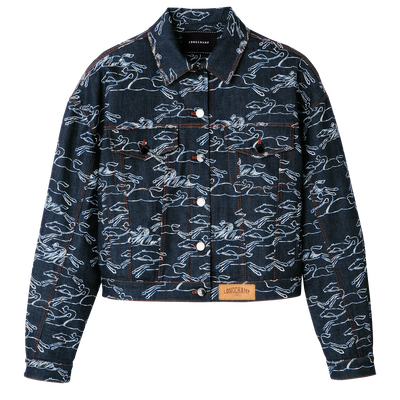 Jacket , Navy - Denim