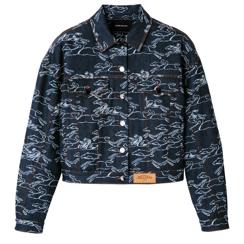 Jacket , Navy - Denim  - View 1 of 4