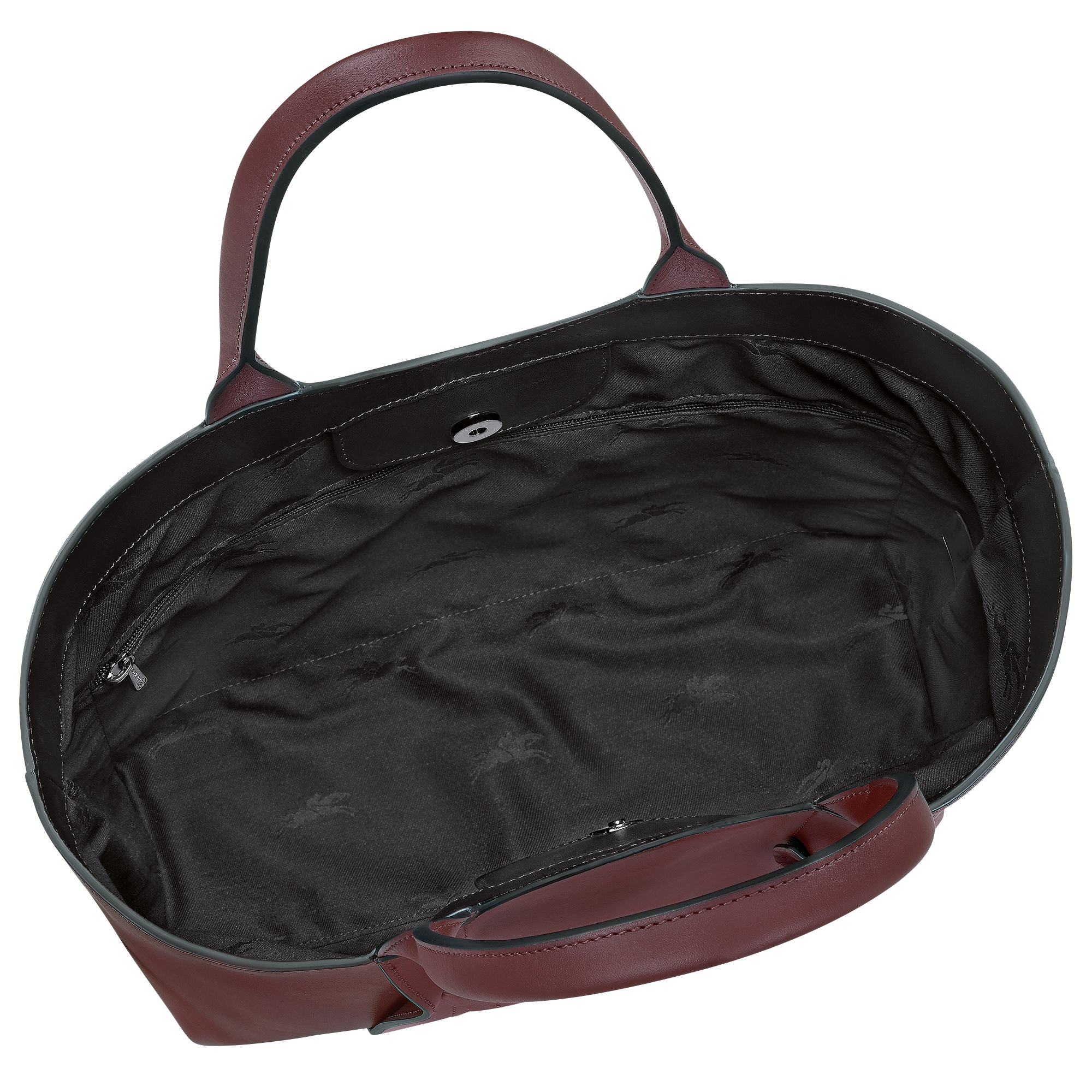 Longchamp 3D L Shoulder bag Burgundy - Leather | Longchamp US Longchamp 3D L Shoulder bag Burgundy - Leather | Longchamp US