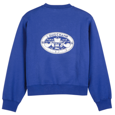 null Sweatshirt, Kobalt
