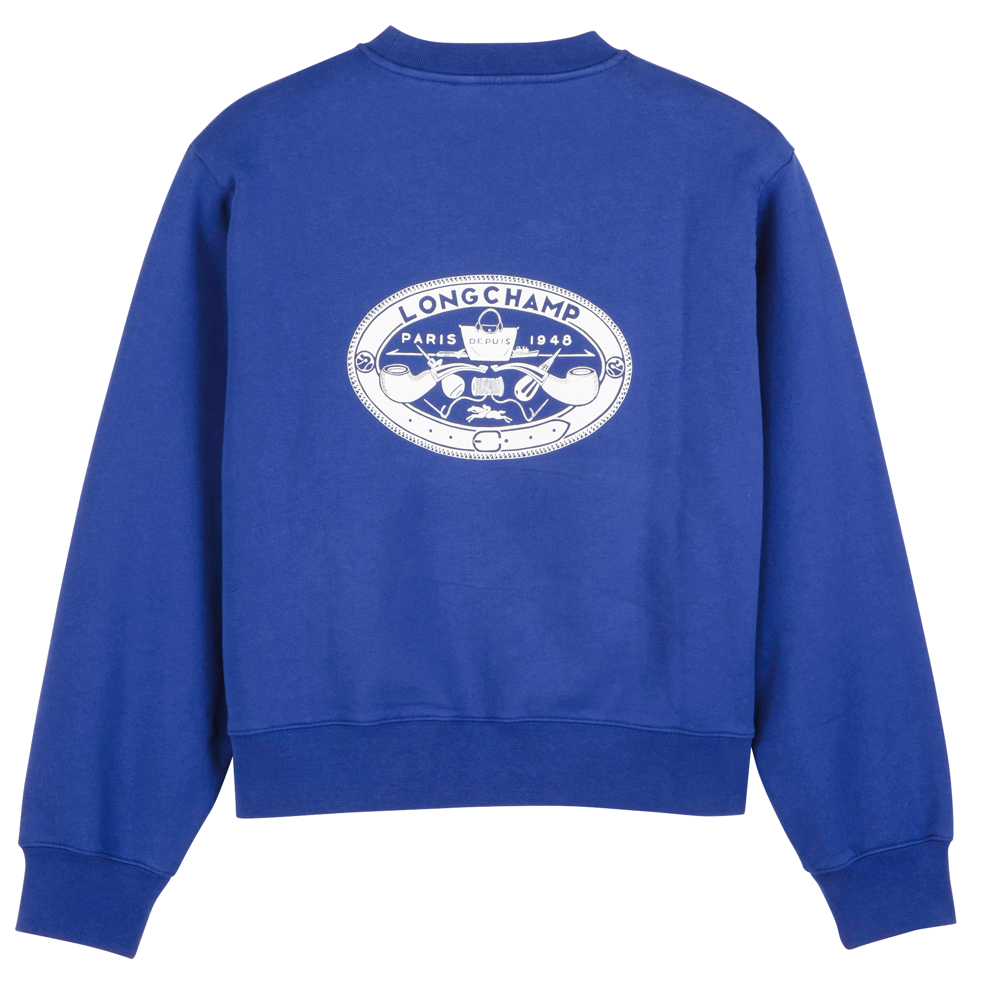 Sweatshirt, Kobalt - Weergave 2 van
4 - Meer inzoomen. null Sweatshirt, Kobalt